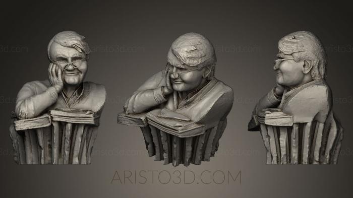 Busts and bas-reliefs of famous people (BUSTC_0490) 3D model for CNC machine